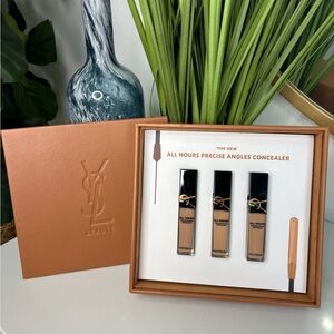 YSL (3 pack) All Hours Creaseless Precise Angles Concealer with gift box
